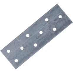 Lochplatten 40 X 120 Mm Aus Verzinktem Stahl