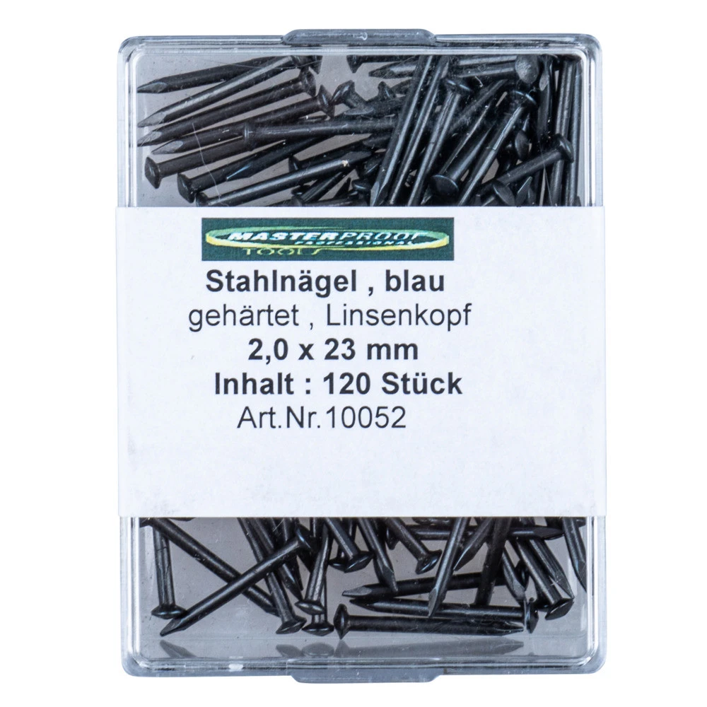 Stahlnägel Blau Gehärtet 2,0 X 23 Mm – Bild 2
