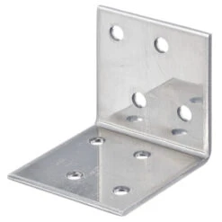 Winkelverbinder 40 X 40 X 40 Mm Aus Edelstahl Mit 8 Löchern