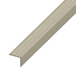 Treppen-Profil Schmal 100 X 2,5 X 2,1 Cm Aus Hart-PVC Braunbeige