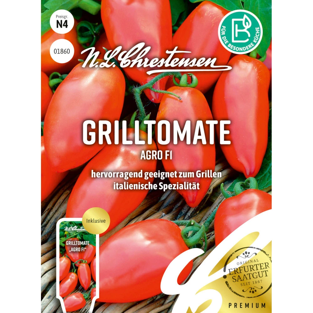 Saatgut Grilltomate Agro F1 FĂŒr Ca. 5 Pflanzen