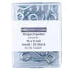 Ringschrauben 25 Stück Je 16 X 6 Mm