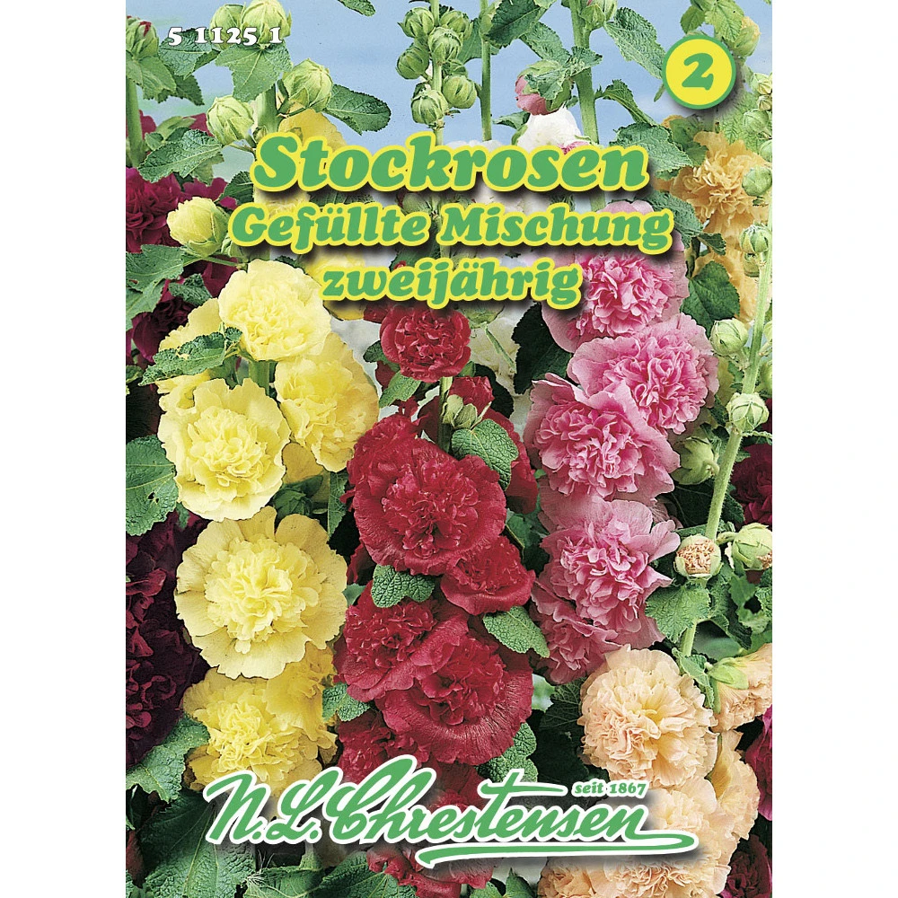 Saatgut Stockrosen GefĂŒllte Mischung Starkwachsend Und Dekorativ