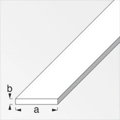 Flachstange 20 X 2 Mm Silbereloxiert