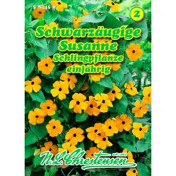 Saatgut Schwarzäugige Susanne Einjährig Für Ca. 12-15 Laufende Meter