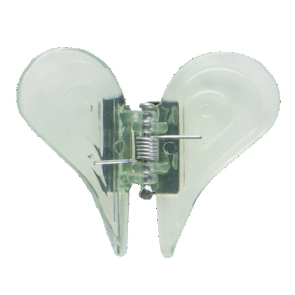 Orchideen-Clip In Transparent GrĂŒn