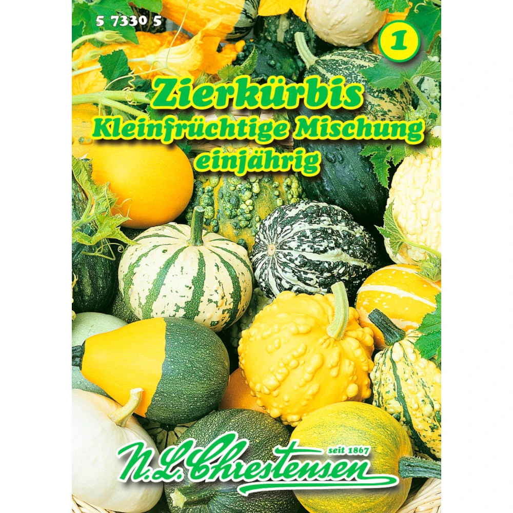 Saatgut Zierkürbis Kleinfrüchtige Mischung