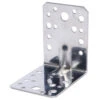 Lochplattenwinkel 90 X 90 X 65 Mm Aus Edelstahl Mit Steg