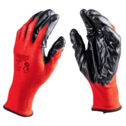 Arbeitshandschuhe-Set Größe 9 In Rot