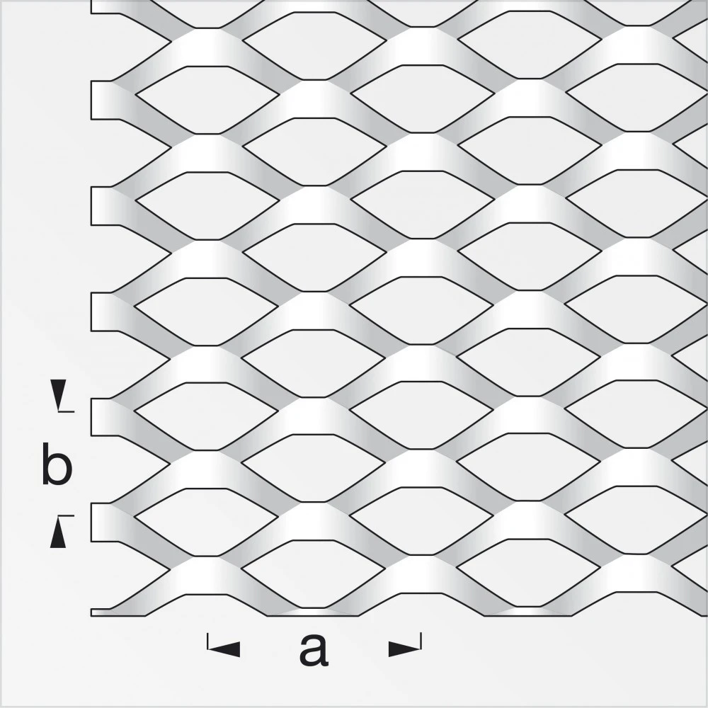 Streckmetall Stahl Roh 2,2 X 250 X 500 Mm
