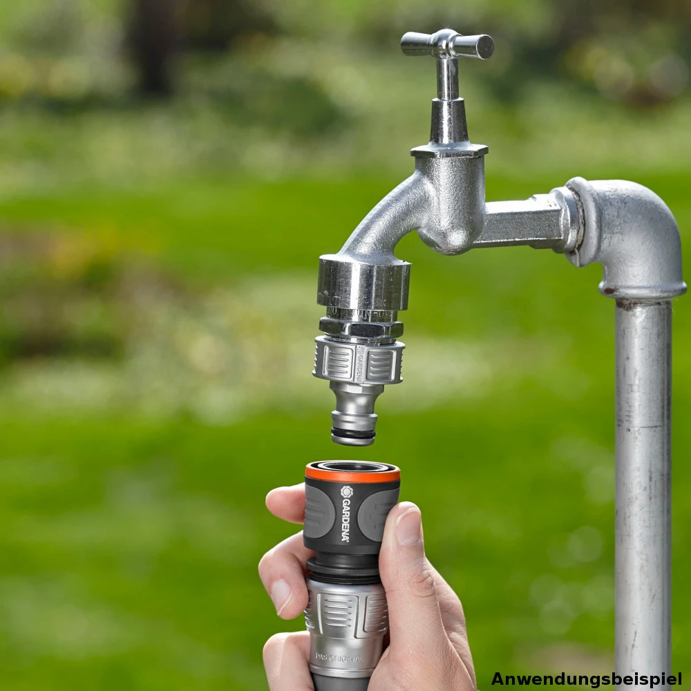 Gardena Schlauchverbinder 1/2"-5/8" Aus Metall Und Kunststoff â Bild 2