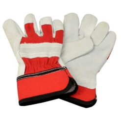 Lederhandschuhe Kinder Gr.6