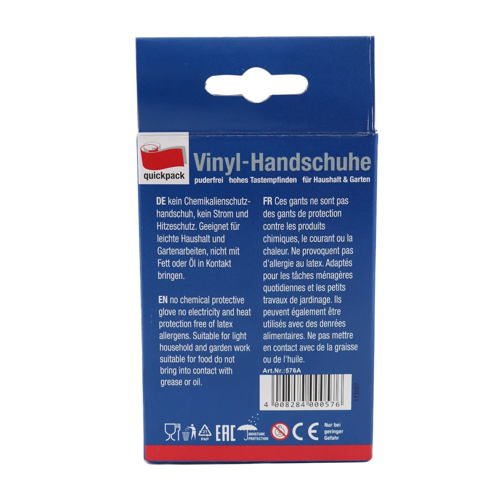 Handschuhe Aus Vinyl In Größe M, 10 Stück – Bild 2