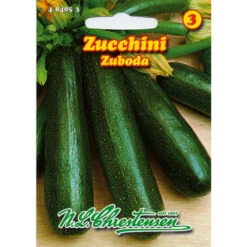 Saatgut Zucchini, Zuboda Für Ca. 5 Pflanzen, Bis In Den Spätherbst Ernten