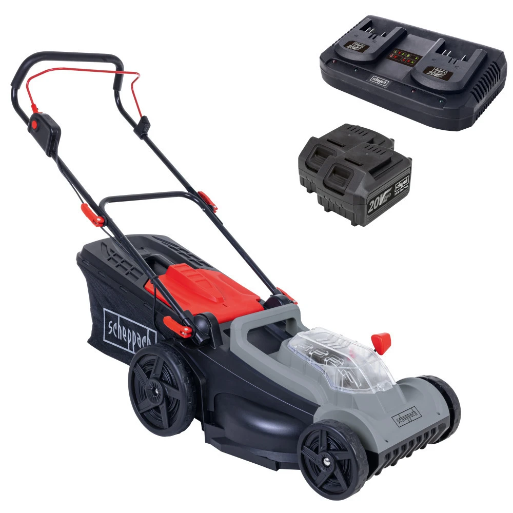 Scheppach Akku-RasenmÀher BPM43-20