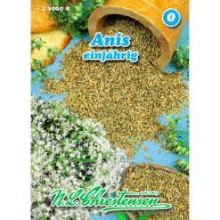 Saatgut Anis Gewürzkraut Einjährig Für Ca. 7-8 Laufende Meter