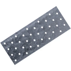 Lochplatten 80 X 200 Mm Aus Verzinktem Stahl