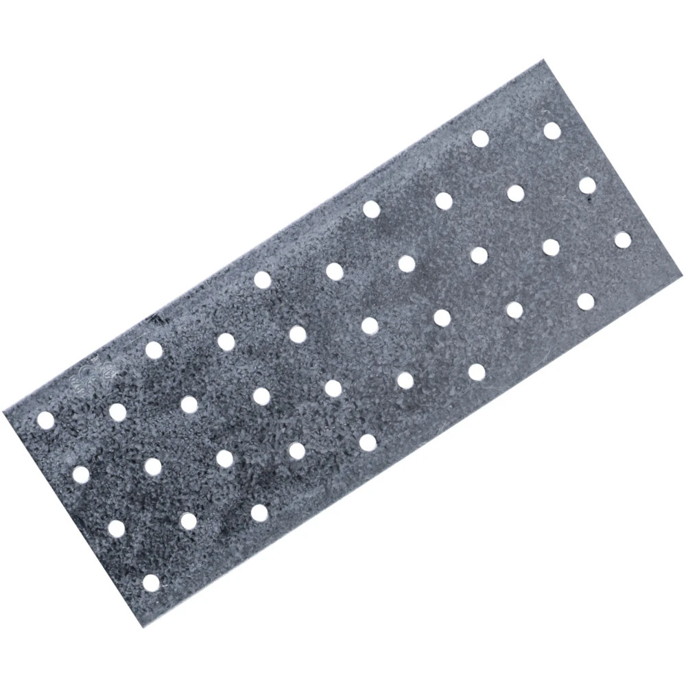 Lochplatten 80 X 200 Mm Aus Verzinktem Stahl
