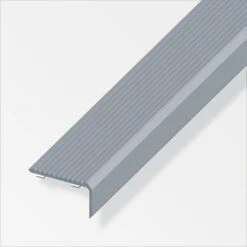 Treppen-Profil 41 X 23 Mm Hart-PVC Grau Selbstklebend