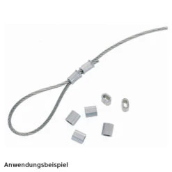 Pressklemme Aluminium 3mm 6Stk.