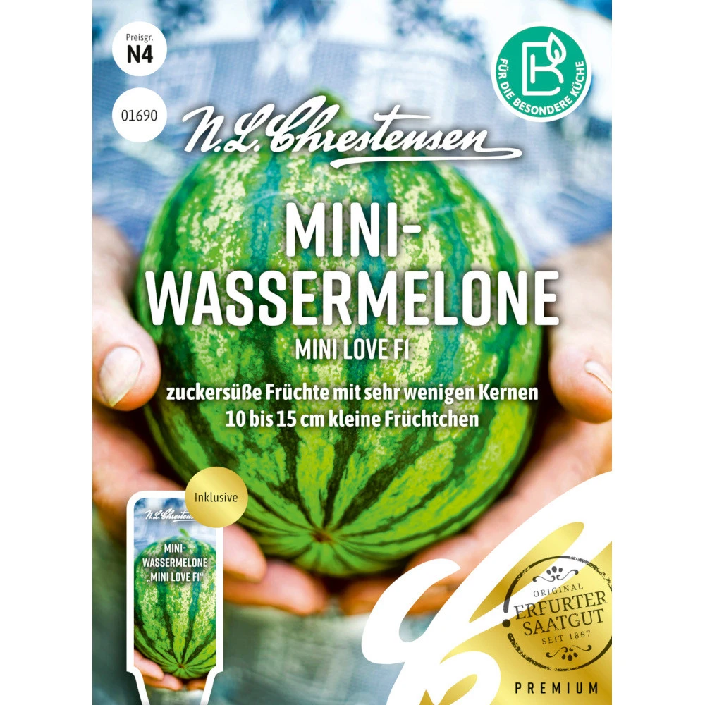 Saatgut Mini-Wassermelone Mini Love F1