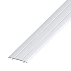 Übergangsprofil 100 X 3,7 X 0,25 Cm Flach Aluminium Silber