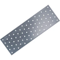 Lochplatten 100 X 300 Mm Aus Verzinktem Stahl