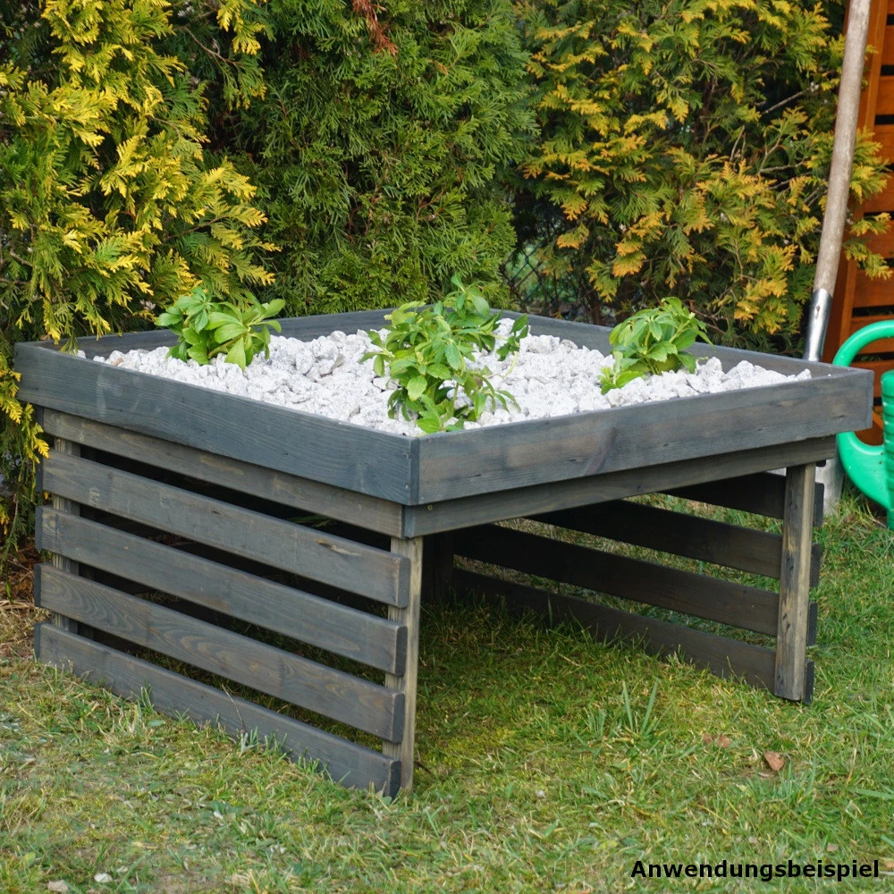 Garage Für Rasenmähroboter Mit Dachbepflanzungsmöglichkeit – Bild 4